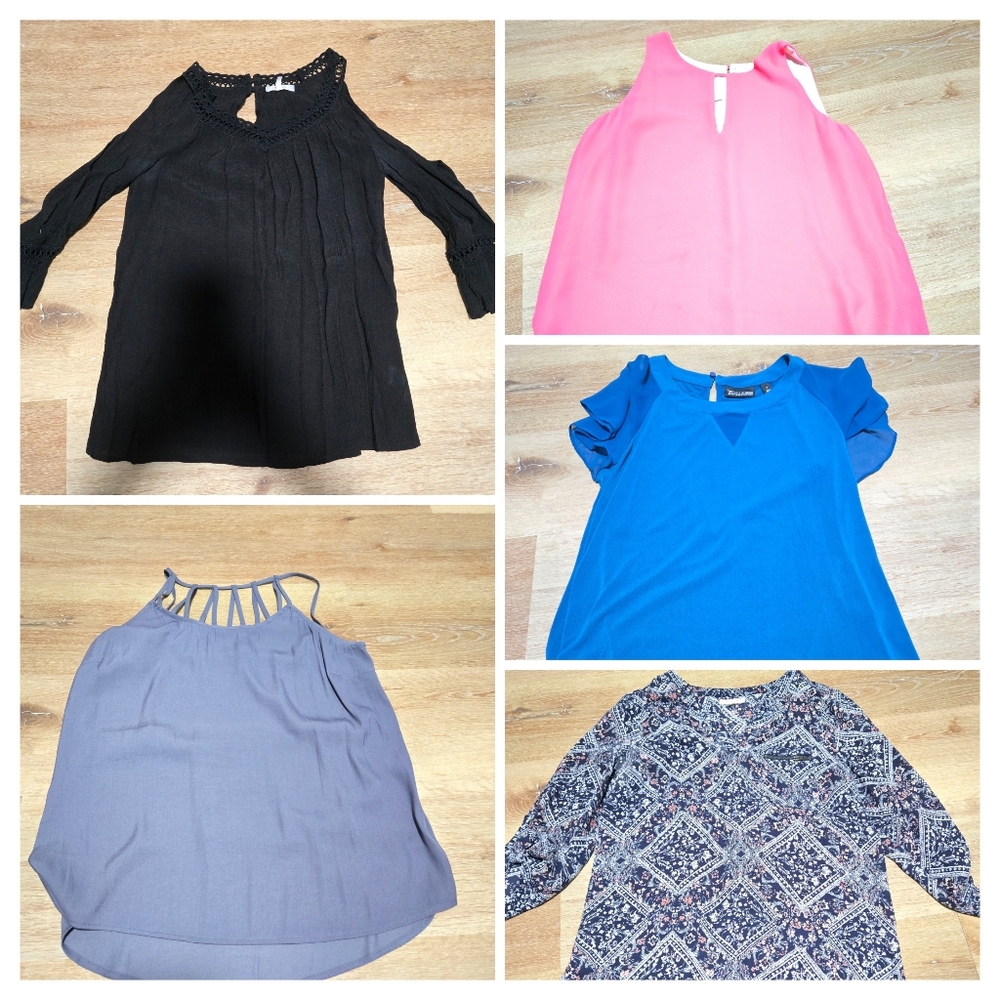 Lot Of 10 Womens Tops